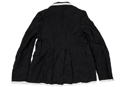 BLACK COMME des GARCONS Wrinkle Dye Jacket Black Size M