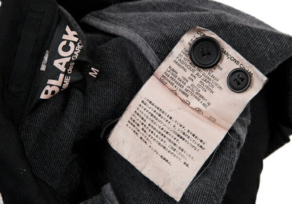 BLACK COMME des GARCONS Wrinkle Dye Jacket Black Size M