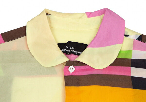 COMME des GARCONS Rayon Crazy Pattern Shirt Multi Size S