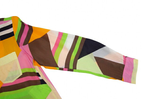 COMME des GARCONS Rayon Crazy Pattern Shirt Multi Size S