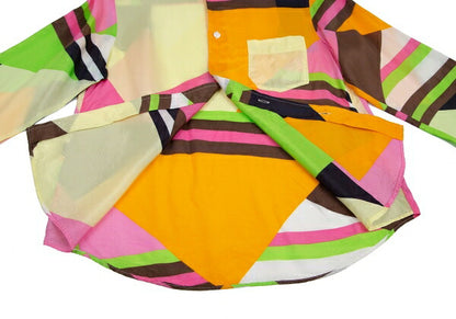 COMME des GARCONS Rayon Crazy Pattern Shirt Multi Size S
