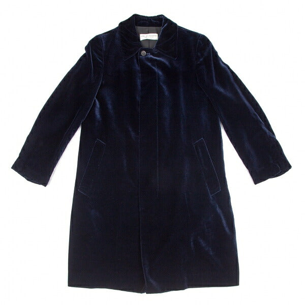 robe de chambre COMME des GARCONS Velvet Coat Navy Size M