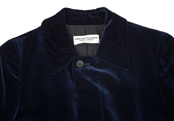 robe de chambre COMME des GARCONS Velvet Coat Navy Size M