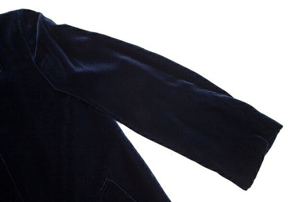robe de chambre COMME des GARCONS Velvet Coat Navy Size M