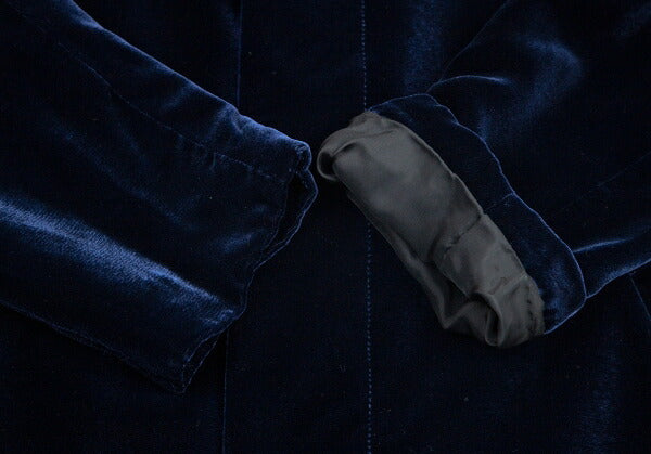 robe de chambre COMME des GARCONS Velvet Coat Navy Size M