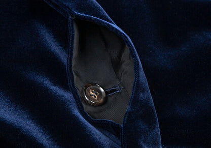 robe de chambre COMME des GARCONS Velvet Coat Navy Size M