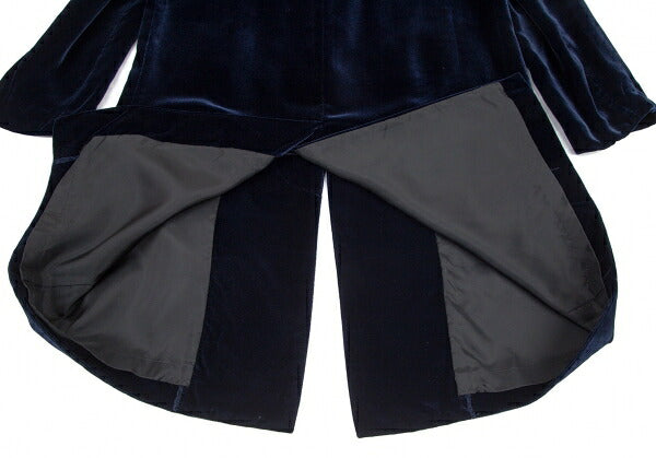 robe de chambre COMME des GARCONS Velvet Coat Navy Size M