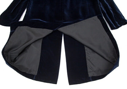 robe de chambre COMME des GARCONS Velvet Coat Navy Size M