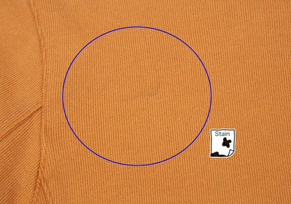 Papas Cotton One-Point Embroidery Light Orange Jacket Size 48M