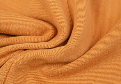 Papas Cotton One-Point Embroidery Light Orange Jacket Size 48M