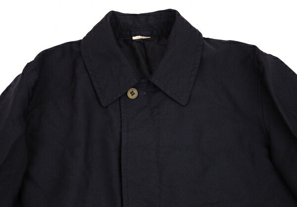 COMME des GARCONS HOMME DEUX Navy Garment Front Coat Size L