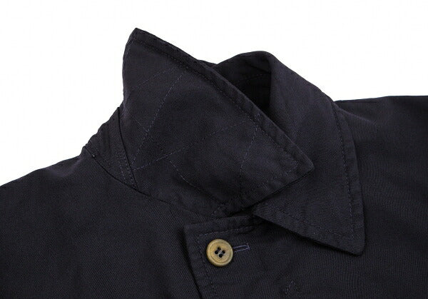 COMME des GARCONS HOMME DEUX Navy Garment Front Coat Size L