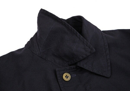COMME des GARCONS HOMME DEUX Navy Garment Front Coat Size L