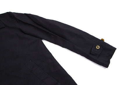 COMME des GARCONS HOMME DEUX Navy Garment Front Coat Size L