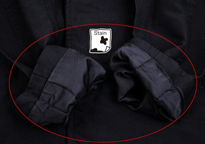 COMME des GARCONS HOMME DEUX Navy Garment Front Coat Size L