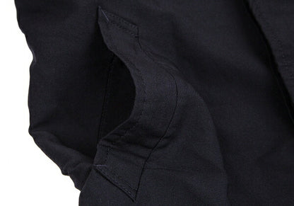 COMME des GARCONS HOMME DEUX Navy Garment Front Coat Size L