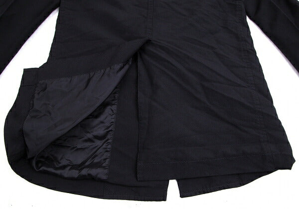 COMME des GARCONS HOMME DEUX Navy Garment Front Coat Size L