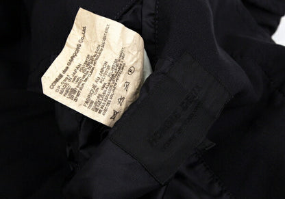 COMME des GARCONS HOMME DEUX Navy Garment Front Coat Size L