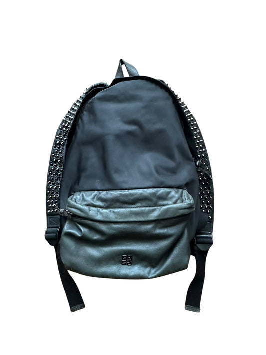 Givenchy Studded Leather Nylon Backpack Size ONE SIZE