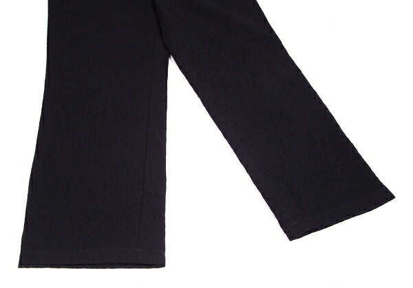 COMME des GARCONS HOMME Navy Wool Shrunken Pants Size S