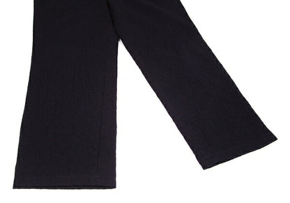 COMME des GARCONS HOMME Navy Wool Shrunken Pants Size S