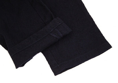 COMME des GARCONS HOMME Navy Wool Shrunken Pants Size S