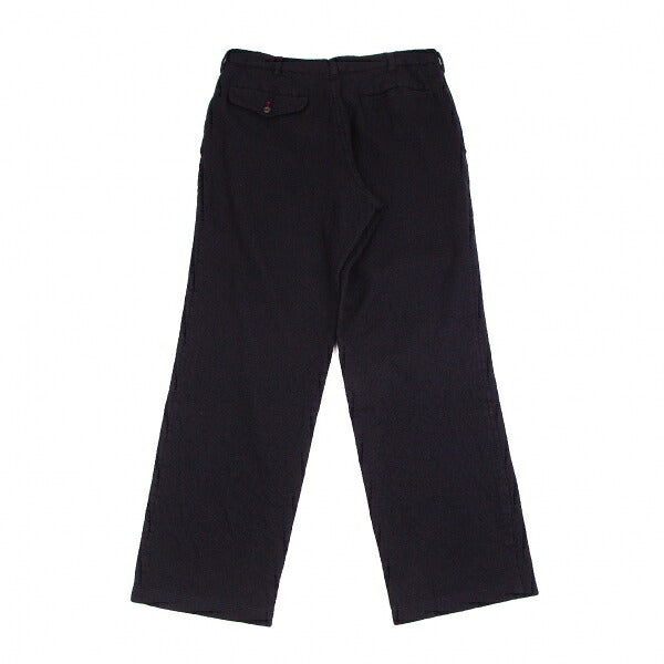 COMME des GARCONS HOMME Navy Wool Shrunken Pants Size S