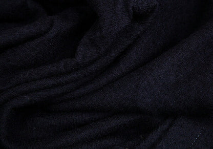 COMME des GARCONS HOMME Navy Wool Shrunken Pants Size S
