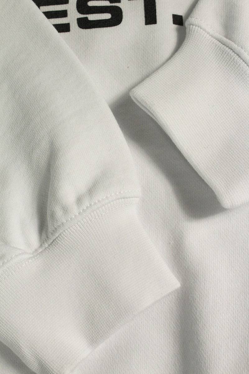Vetements 23AW WHITE logo embroidery Hoodie White Size M