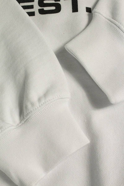 Vetements 23AW WHITE logo embroidery Hoodie White Size M