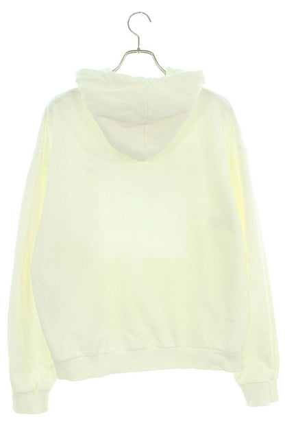 CELINE Classic Logo Loose Pullover Hoodie White Size XL