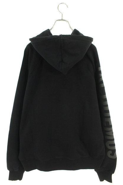 JACQUEMUS 24SS Sleeve Logo Pullover Hoodie Black Size L