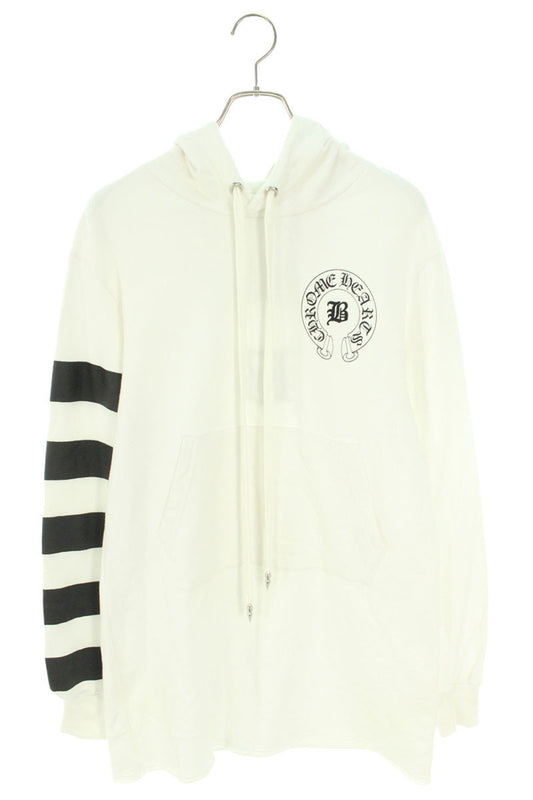 Chrome Hearts BELLA HD LNG Pullover Hoodie White x Black Size M