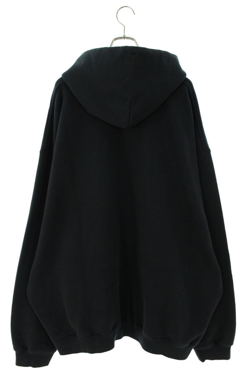 Vetements 24AW Logo Hoodie Black Size XL