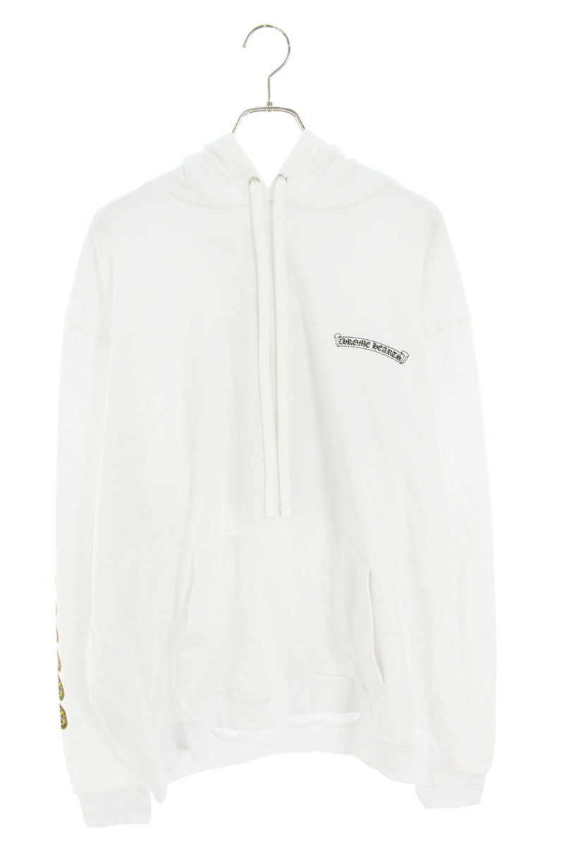Chrome Hearts Back CH Plus Print Pullover Hoodie Size XL