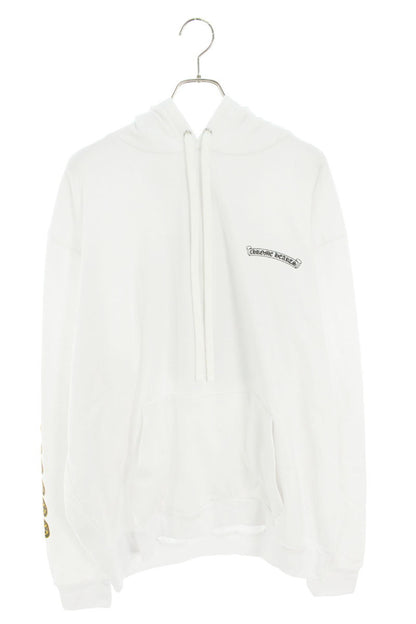 Chrome Hearts Back CH Plus Print Pullover Hoodie Size XL