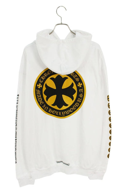Chrome Hearts Back CH Plus Print Pullover Hoodie Size XL