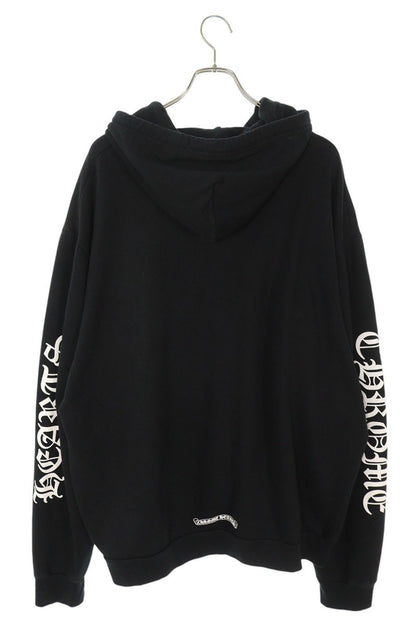 Chrome Hearts SWTSHRT PLVR Logo Print Pullover Hoodie Black Size XL