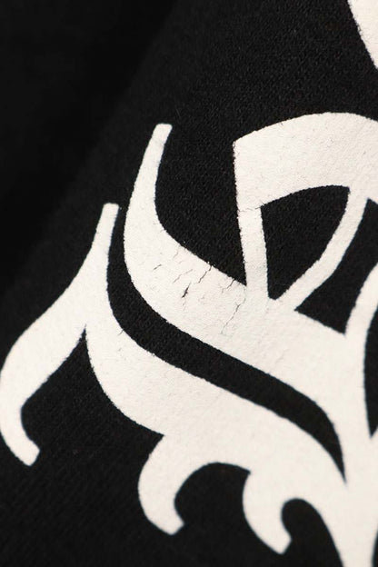 Chrome Hearts SWTSHRT PLVR Logo Print Pullover Hoodie Black Size XL