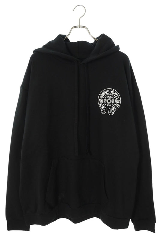 Chrome Hearts SWTSHRT PLVR LTD Horseshoe Print Pullover Hoodie Black Size XXL