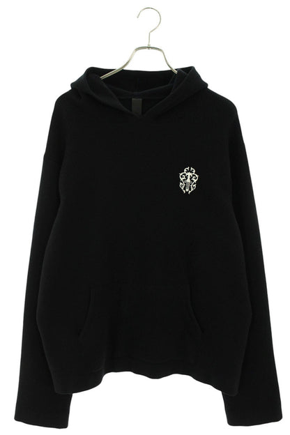 Chrome Hearts Dagger Embroidery Cashmere Knit Hoodie Size L