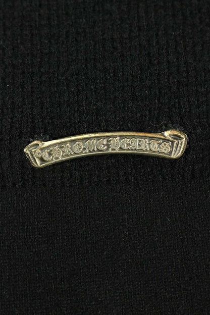 Chrome Hearts Dagger Embroidery Cashmere Knit Hoodie Size L