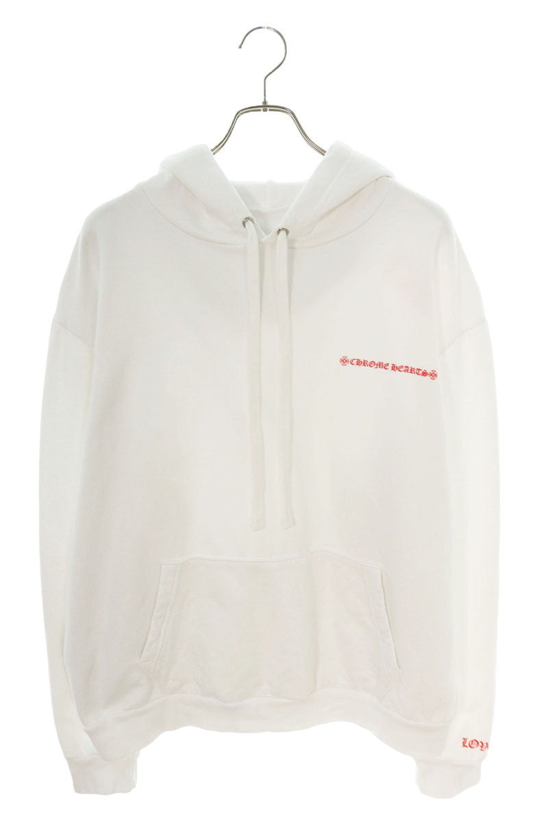 Chrome Hearts LLS HOODIE White Size L