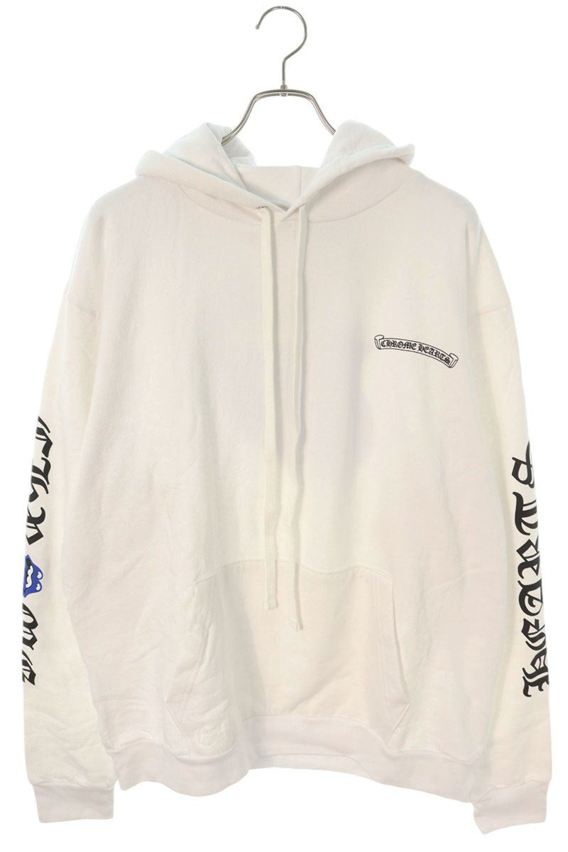 Chrome Hearts Lip and Tongue Print Pullover Hoodie Size L