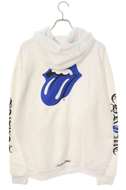 Chrome Hearts Lip and Tongue Print Pullover Hoodie Size L