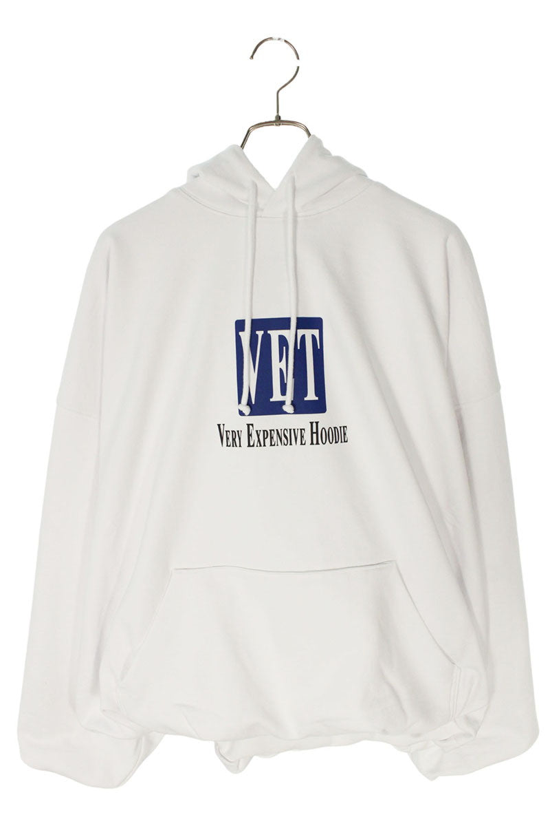 Vetements VET Hoodie White Size S