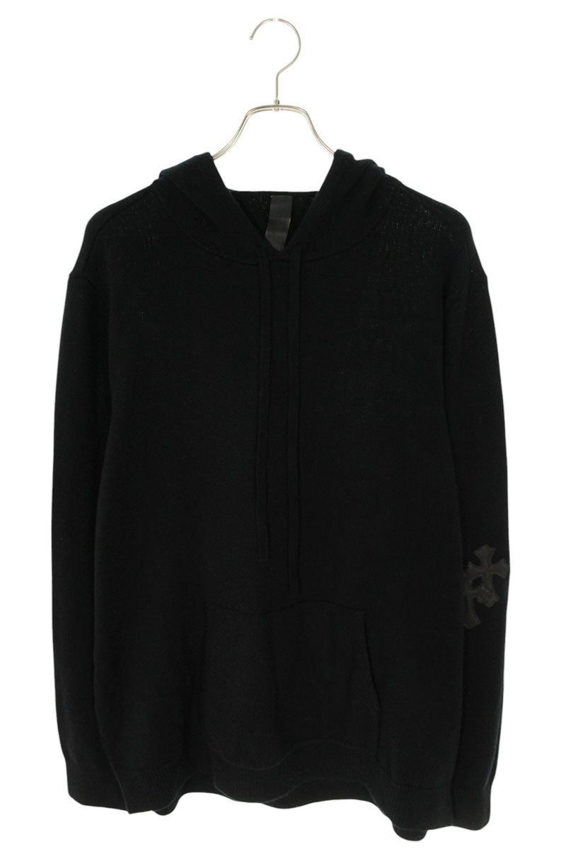 Chrome Hearts WAITING ROOM Cross Patch Cashmere Size XL