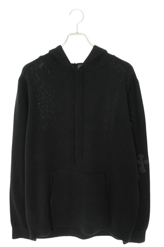 Chrome Hearts WAITING ROOM Cross Patch Cashmere Size L