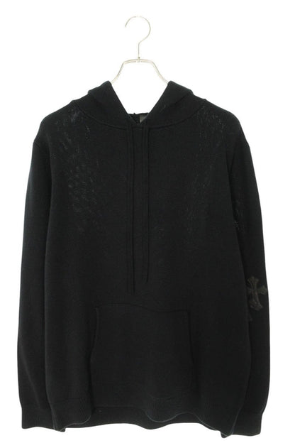 Chrome Hearts WAITING ROOM Cross Patch Cashmere Size L