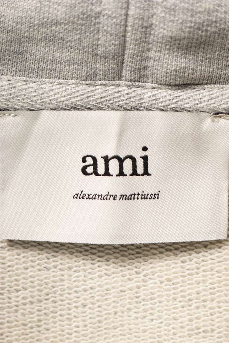 AMI 25SS Hoodie Gray Size XL